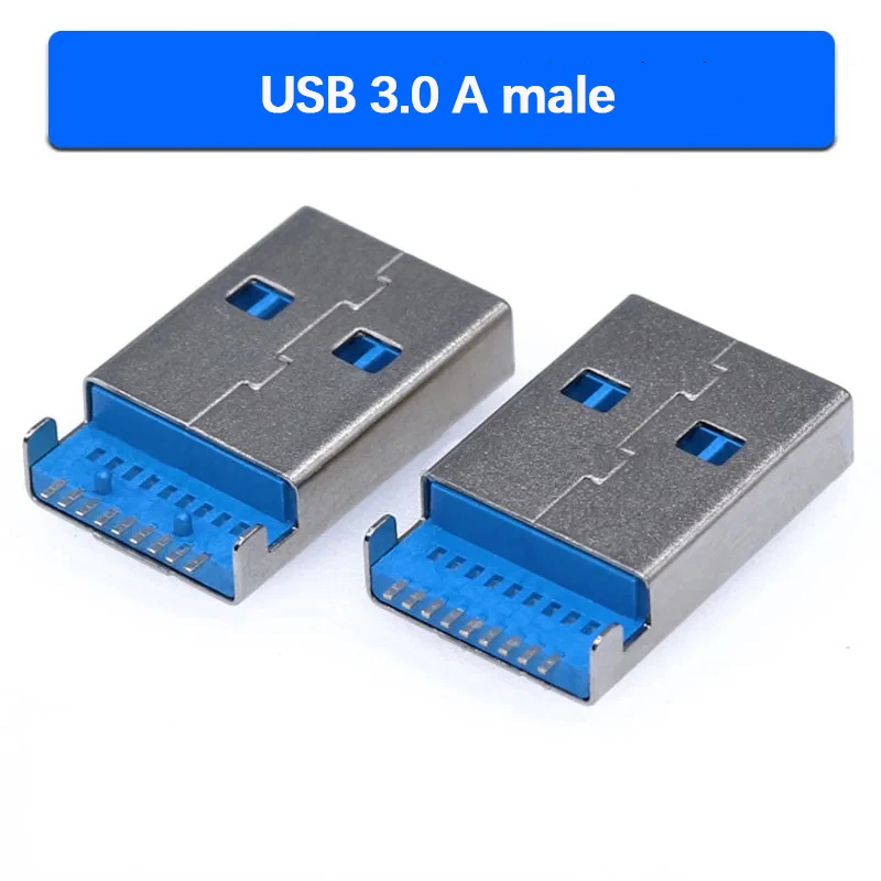Transmission Jack Adapter - 10 SZTUK Złącze wtykowe męskie USB