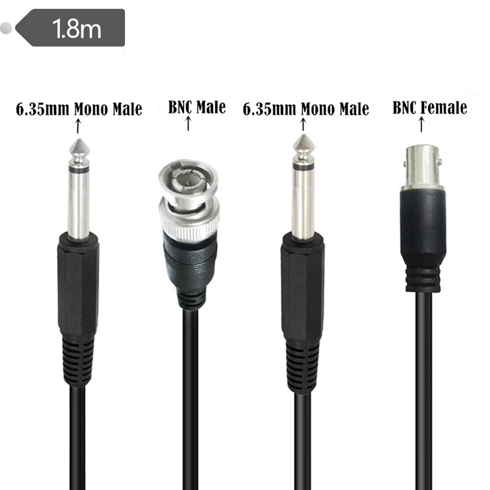 Transmission Jack Adapter - Kabel audio 1.8M BNC męski na