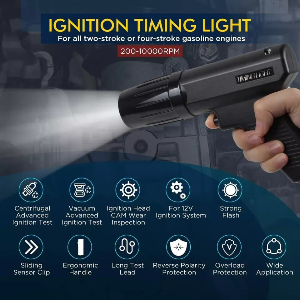 Lampa do ustalania faz rozrząd – Timing Light Gun recenzja i cena