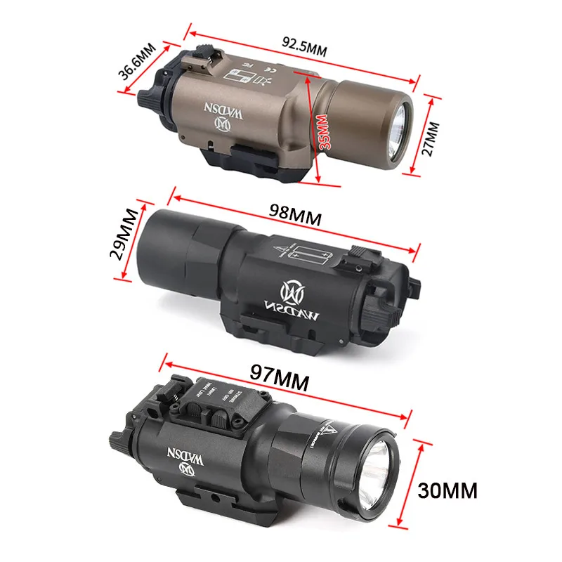 Latarka taktyczna WADSN XH35 S – Timing Light Gun recenzja i cena