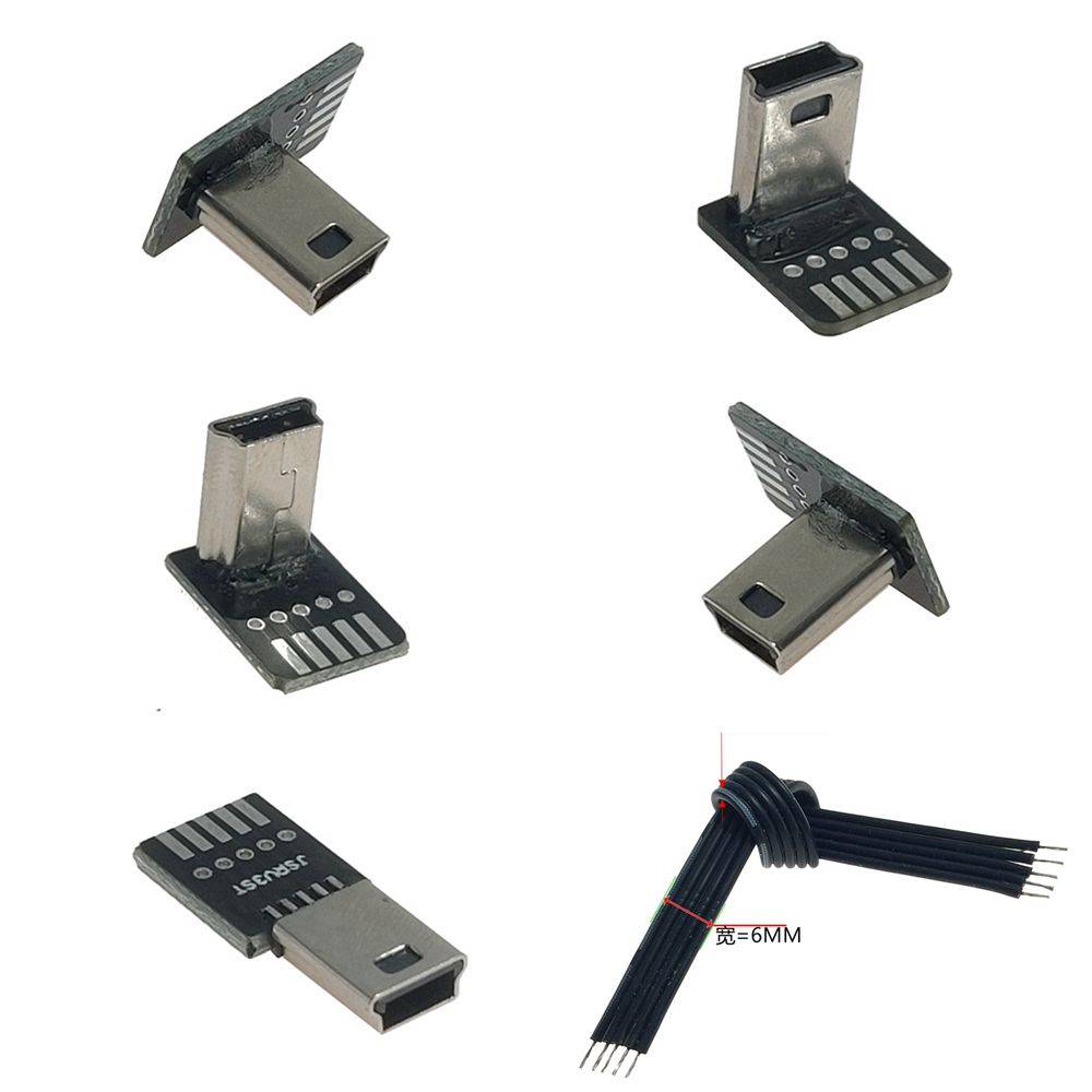 2 SZT. DIY mini USB 2.0 Wtyk M – Transmission Jack Adapter recenzja i cena