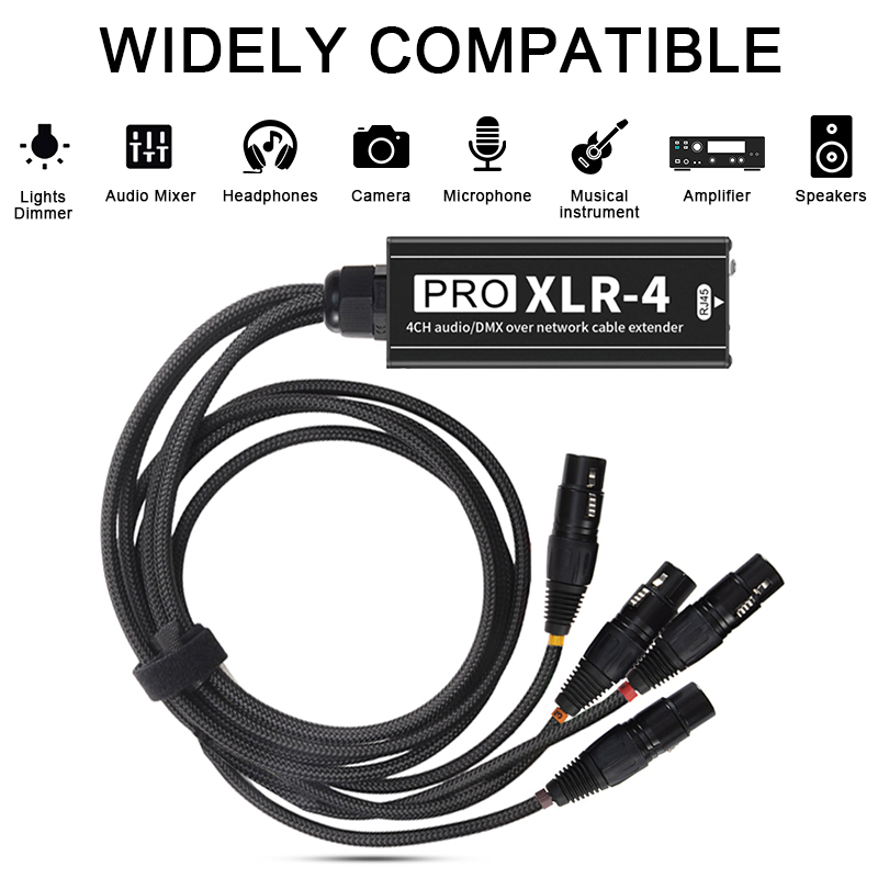 Przedłużacz sieciowy XLR 4-kan – Transmission Jack Adapter recenzja i cena